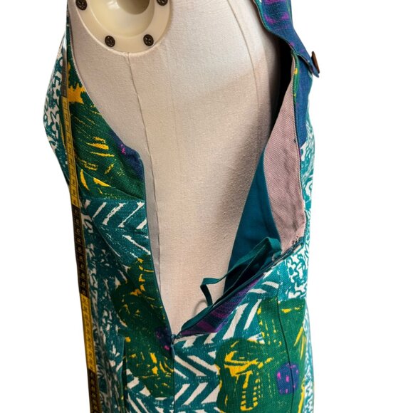 Anthropologie Vanessa Virginia Boho Floral Shift Dress Size 6 Sleeveless - Picture 10 of 12